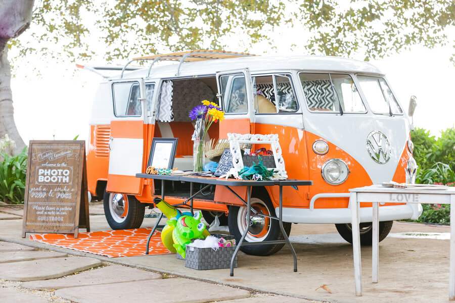 Make Happy Memories Wedding Corners Photo Booth