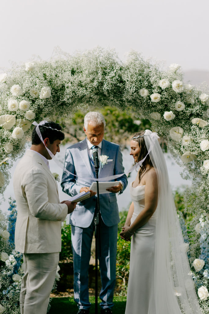 Elegant romantic wedding in Athens - Ceremony