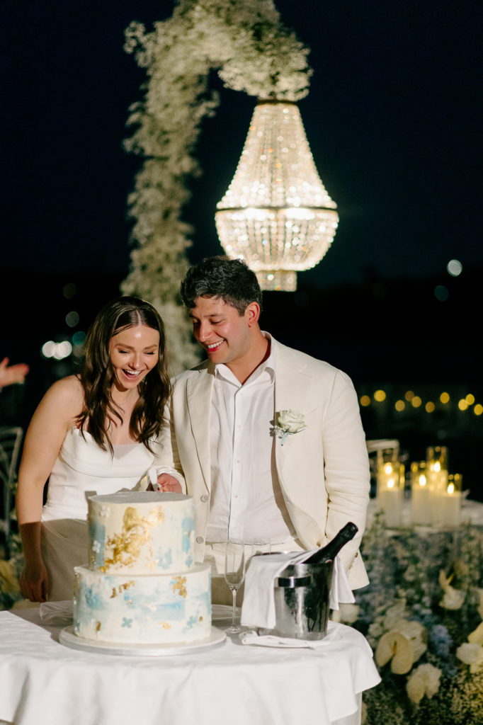 Elegant romantic wedding in Athens - Wedding cake