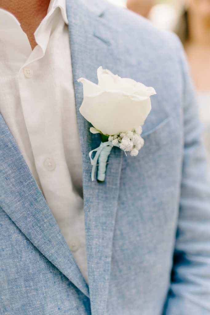 Elegant romantic wedding in Athens– Boutonniere